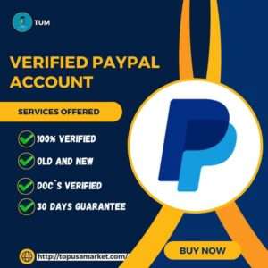 Buy Verified PayPal accounts : In today's digital age, online businesses have become a core part of our lives. Whether you are buying products from an internet website or paying for services online, having a secure and the best payment method is crucial. For this you can buy verified PayPal accounts. One such payment method that has gained immense favor is PayPal. PayPal allows users to send and receive money online, making it easy and fast. However, to fully enjoy the results of PayPal, having a verified account is necessary. In this article, we'll explore smart methods for buy verified PayPal accounts to boost your online payment knowledge.